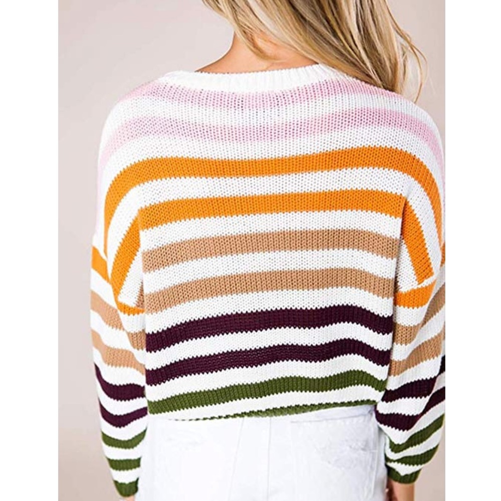 ๐ Long Sleeve Crew Neck Sweater - Picture 5 of 5